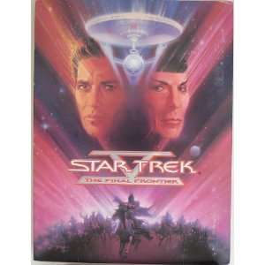 Star Trek 5 The Final Frontier Movie Press Kit With 7 Original Photos 