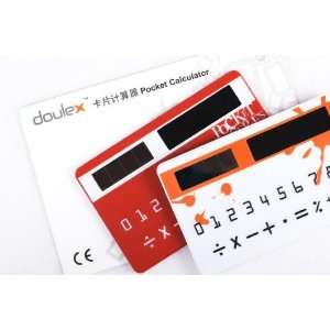  Doulex Pocket Solar Card Calculator Electronics