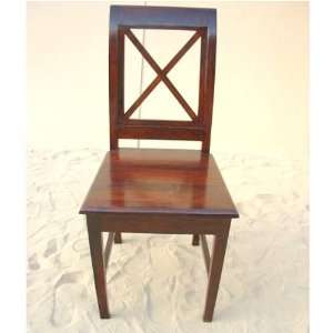  Solid Wood Espresso Mission Style Kitchen Dining Chair 
