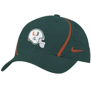   Green Coaches Helmet Logo Dri Fit Adjustable Hat