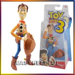 Disney Pixar Toy Story 3 Sheriff Woody Fully Articulate 7 Action 