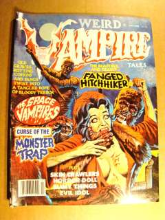 WEIRD VAMPIRE TALES 2 JULY 1979   EERIE PUBLICATION   SUPER RARE 