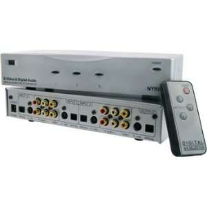  Video Digital Audio 3 Input Source Selector Switch Electronics