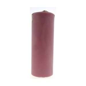 Aloha Bay Palm Wax Candles   Violet   Unscented Pillars 55 Hours 2 1/4 