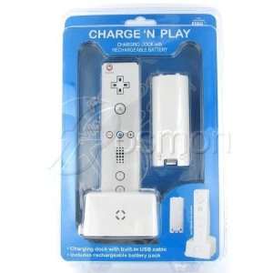 Fosmon® Nintendo Wii Remote Rechargeable Battery and 
