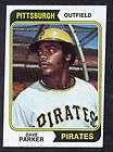 1974 TOPPS DAVE PARKER 252 ROOKIE PIRATES  