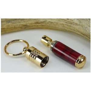  Red Jasper Perfume Atomizer With a Gold Finish Office 