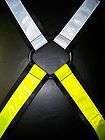 Rave Suspenders Reflective YELLOW/SILVER 4 phat pants
