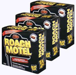 Black Flag Roach Motel 2 Traps in Each (Pack of 3)  