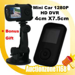 Ultra Small Mini 1280P Car HD DVR Camera Video Recorder for Road Safty 