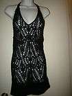 abercrombie fitch blue crochet knit halter sweater me quick look