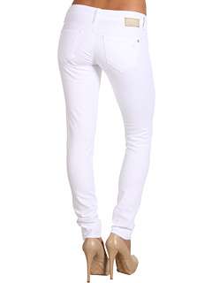 Mavi Jeans Serena Low Rise Super Skinny in White Nolita    