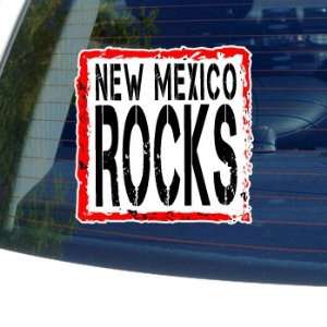 New Mexico Rocks   Window Bumper Laptop Sticker