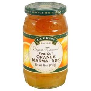 Duerr English Preserves Marmalade Orange Grocery & Gourmet Food