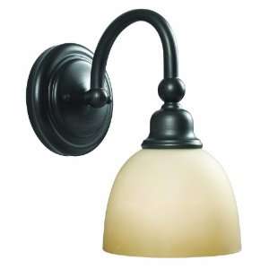 World Imports 3531 88 Amelia Collection Single Bath Light, Oil Rubbed 