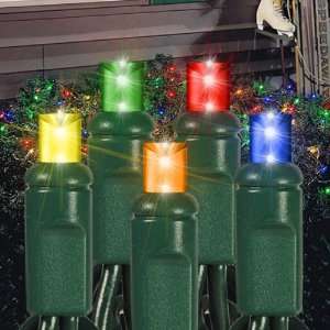   LED   Wide Angle Net Christmas Lights   4 ft. x 6 ft.   Green Wire