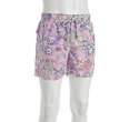 Vilebrequin rose pink beach print Okoa drawstring swim trunks 