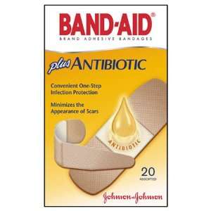  And Johnson Consumer Band aid Plus Antibiotic Adhesive Bandages 