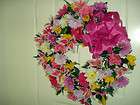 spring wreath,mothers day wreath, Easter wreath,,summer wreath, floral 