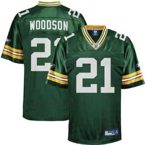  Reebok Charles Woodson Green Bay Packers Green Authentic Jersey 