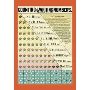  Vintage Art Counting and Writing Numbers   13215 9