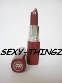 Lot of 2 NEW Maybelline MOISTURE EXTREME Lipstick #E230 REAL RAISIN 