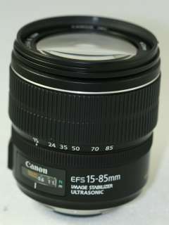 Canon 15 85mm 15 85 USM IS Lens KIT F T3I 7D 60D 50D T3 0013803108651 