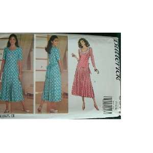  MISSES DRESS SIZE 14 16 18 BUTTERICK AVERAGE DIFFICULTY PATTERN 