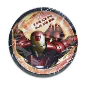   Plate 8 Count Iron Man Case Pack 108 by Iron Man