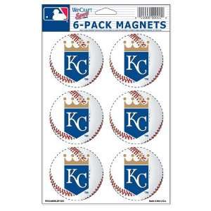  MLB Kansas City Royals Magnet Set   6pk