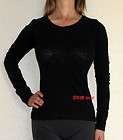  Sleeve Crew Neck Fitted Solid Cotton T Shirt Women Top NWT. S, M, L
