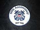 UNITED STATES COAST GUARD USCG AUXILIARY 60TH ANNIVERSARY SEAL EMBLEM 