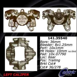  Centric Parts 142.35540 Posi Quiet Loaded Friction Caliper 