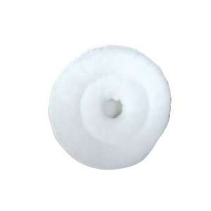 Microfiber white buffing pads of size 24 inches for speed slow floor 