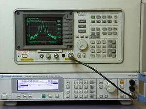 HP Agilent 8593 E Spectrum Analyzer 9 kHz   26.5 GHz, 30 Hz 