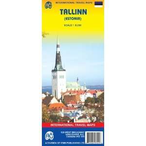  Tallinn (Estonia) 18,000 Street Map [Map] ITM Canada 
