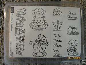 Stampin Up Something to Celebrate New / Ret / UM  