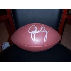 John Elwat Broncos,stanford,hof W/coa Signed Football   Autographed 