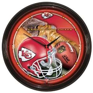  Kansas City Chiefs Neon Clock