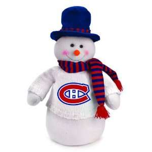   Canadiens Snowman Decoration Dressed for Winter