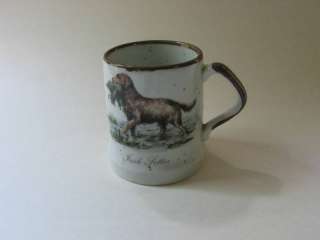 Vintage Stoneware Irish Setter Dog Coffee Mug Mallard  