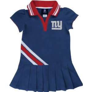    New York Giants Infant Pleated Polo Dress