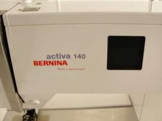 Bernina Sewing Machine Activa 140 Very Good Condition  