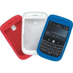  3 Pack Body Glove Silicone Case for Blackberry Bold 9000 