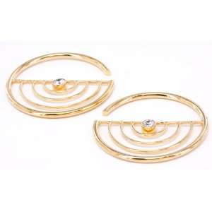  12g GOLD PLATED Indonesia CORKEY Style Earrings   Price 