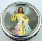 new catholic patron saint st divine mercy devotional prayer tin