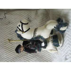  Patrick doll on horse 