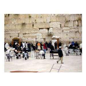  Mens section of Wailing Wall   Old City, Jerusalem 