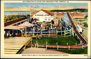 KIDDIELAND at Ocean View Amusement Park   NORFOLK VA  