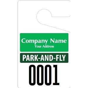  Plastic ToughTags for Park and Fly Parking Permits 